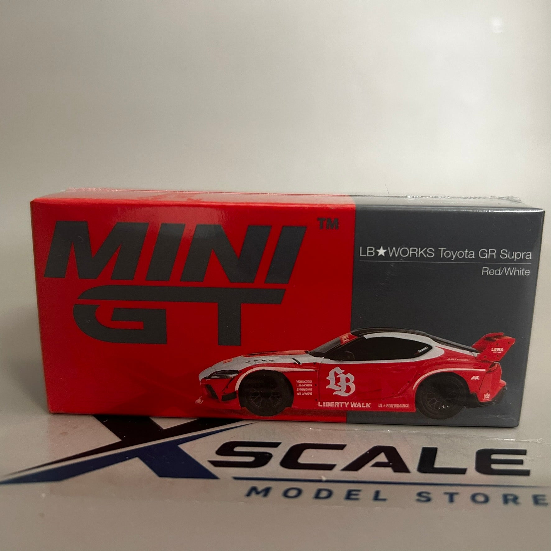 Mini GT 1/64 #1103 Toyota Supra LB Works GR Red/White