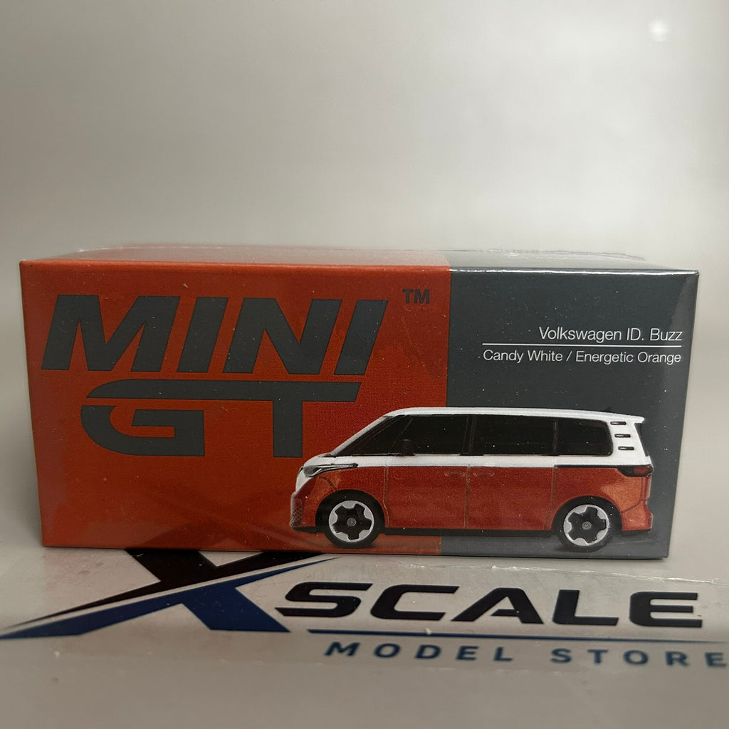 Mini GT 1/64 #1061 Volkswagen VW ID Buzz Orange