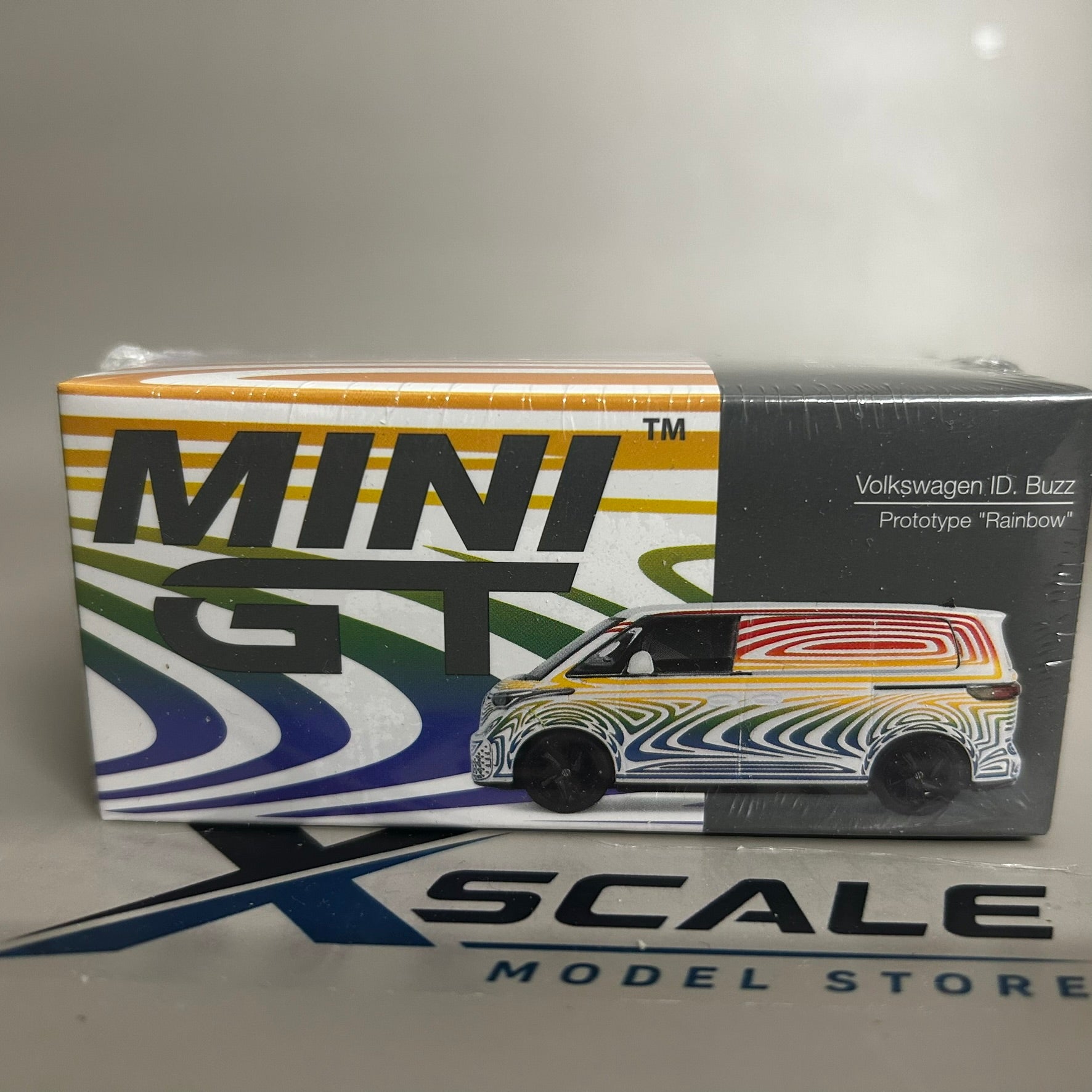 Mini GT 1/64 #899 Volkswagen VW ID Buzz Rainbow