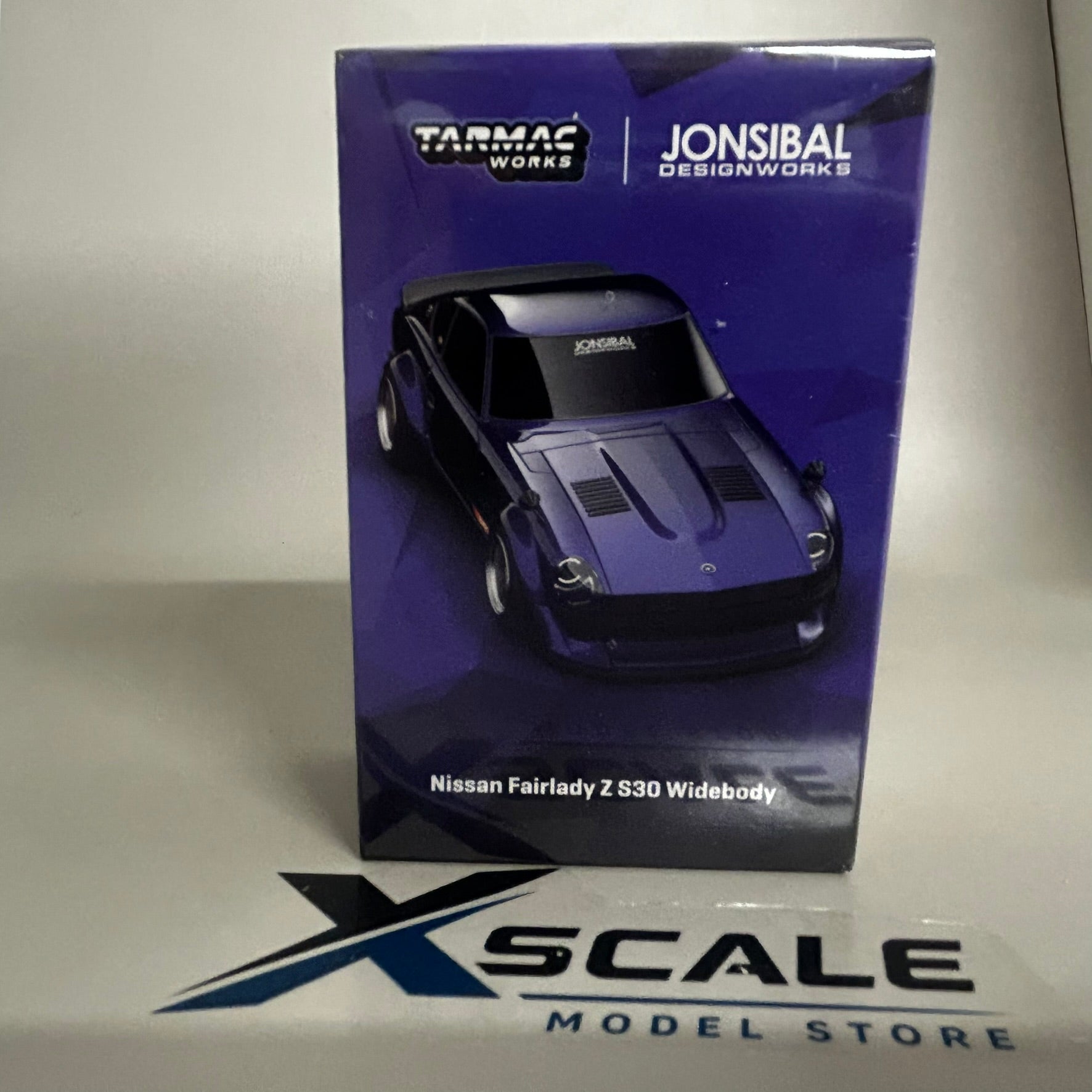 Tarmac Works 1/64 Nissan Fairlady Z S30 Widebody Blue