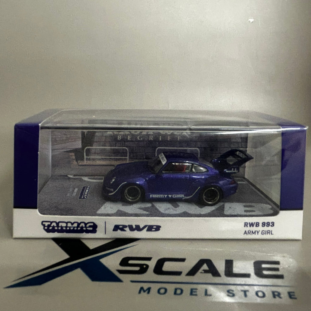 Tarmac Works 1/64 Porsche RWB 993 Army Girl