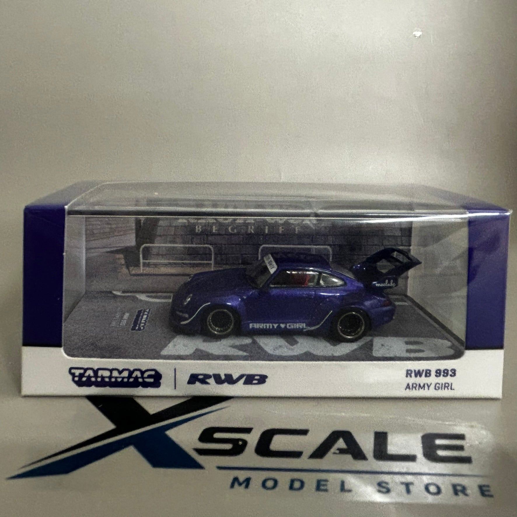 Tarmac Works 1/64 Porsche RWB 993 Army Girl