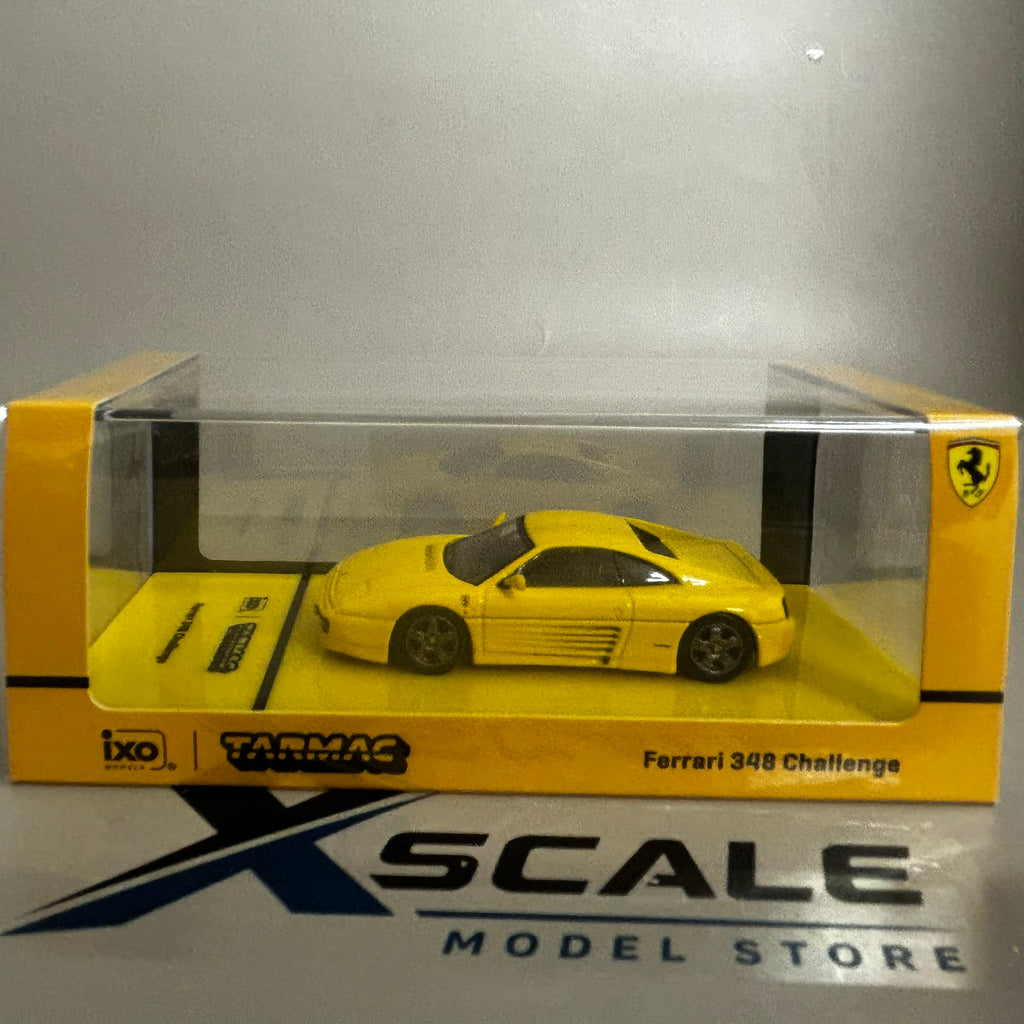 Tarmac Works 1/64 IXO Ferrari 348 Challenge Yellow