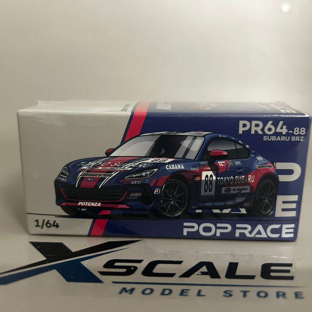 Pop Race 1/64 #88 Subaru BRZ