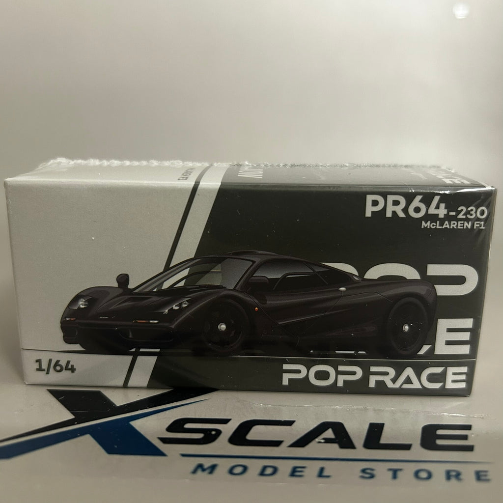 Pop Race 1/64 #230 McLaren F1 Black