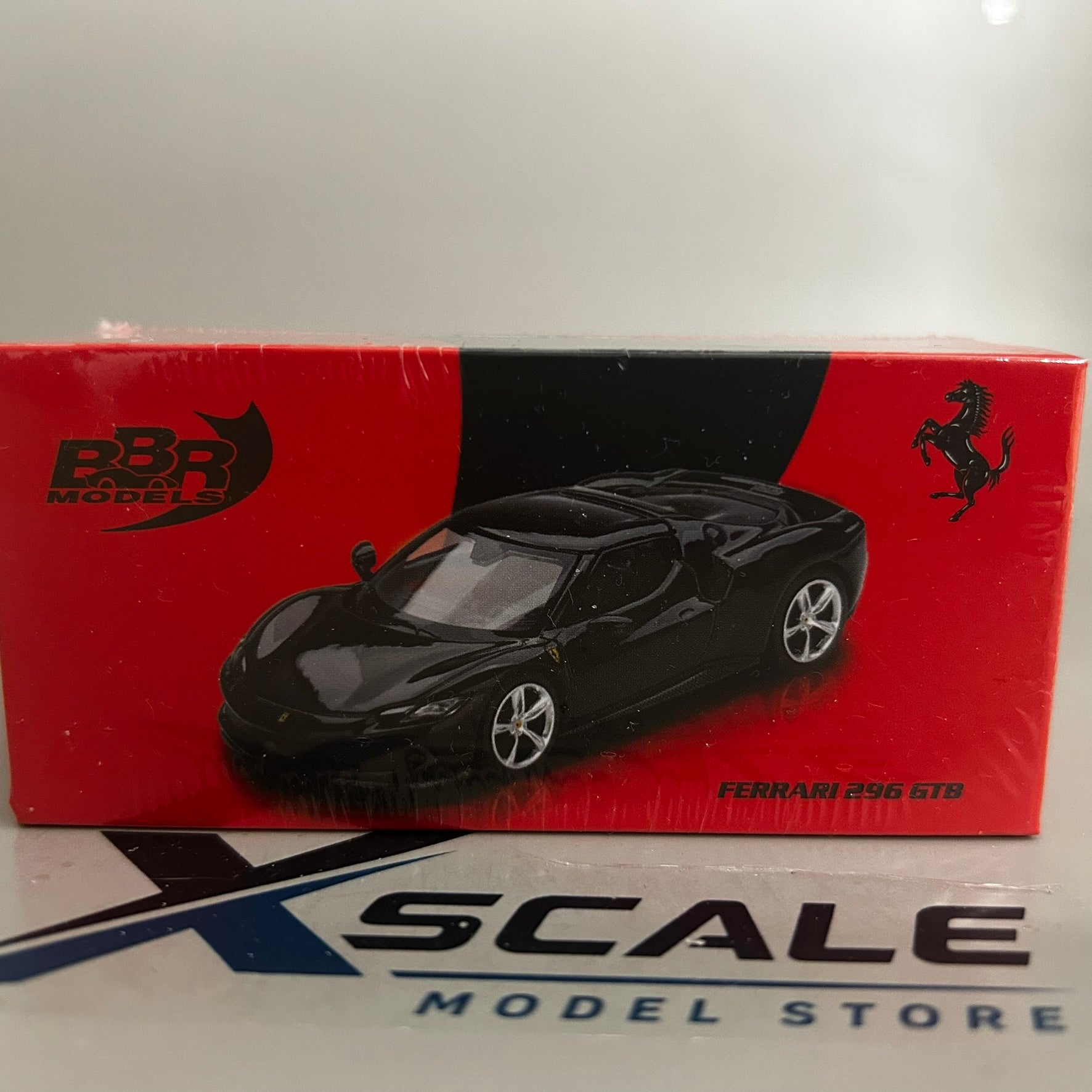 BBR 1/64 Ferrari 296 GTB Black