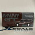Mini GT 1/64 #734 LAND ROVER DEFENDER 110 BROWN 1985