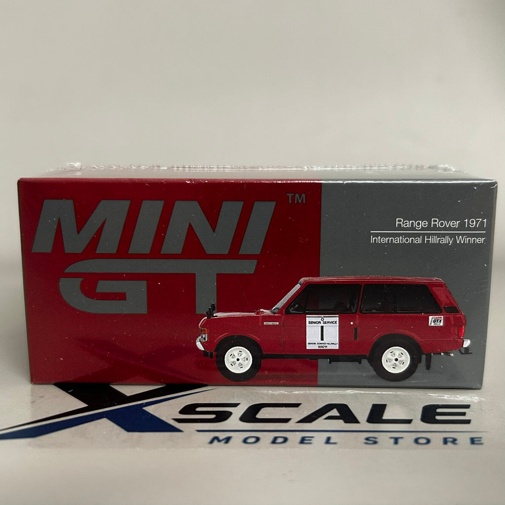 Mini GT 1/64 #893 RANGE ROVER 1971 RED