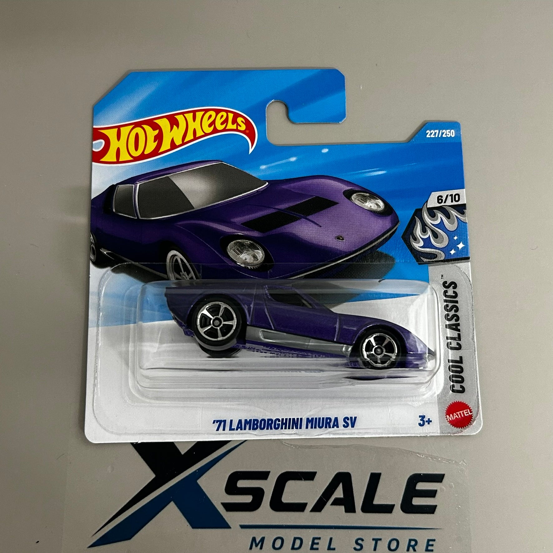 Hot Wheels 2026 M 1/64 Lamborghini 71 Miura SV Purple