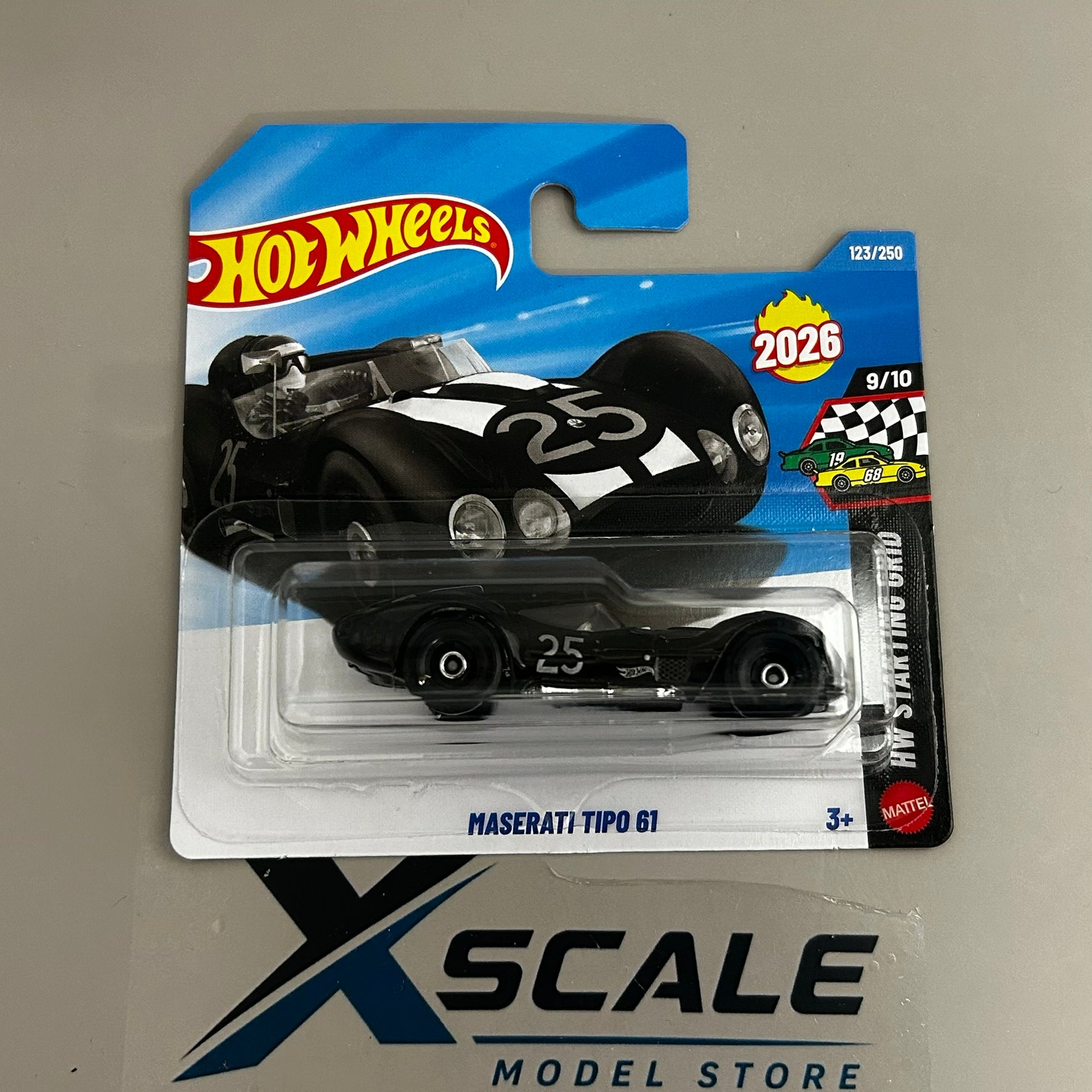 Hot Wheels 2026 M 1/64 Maserati Tipo 61 Black