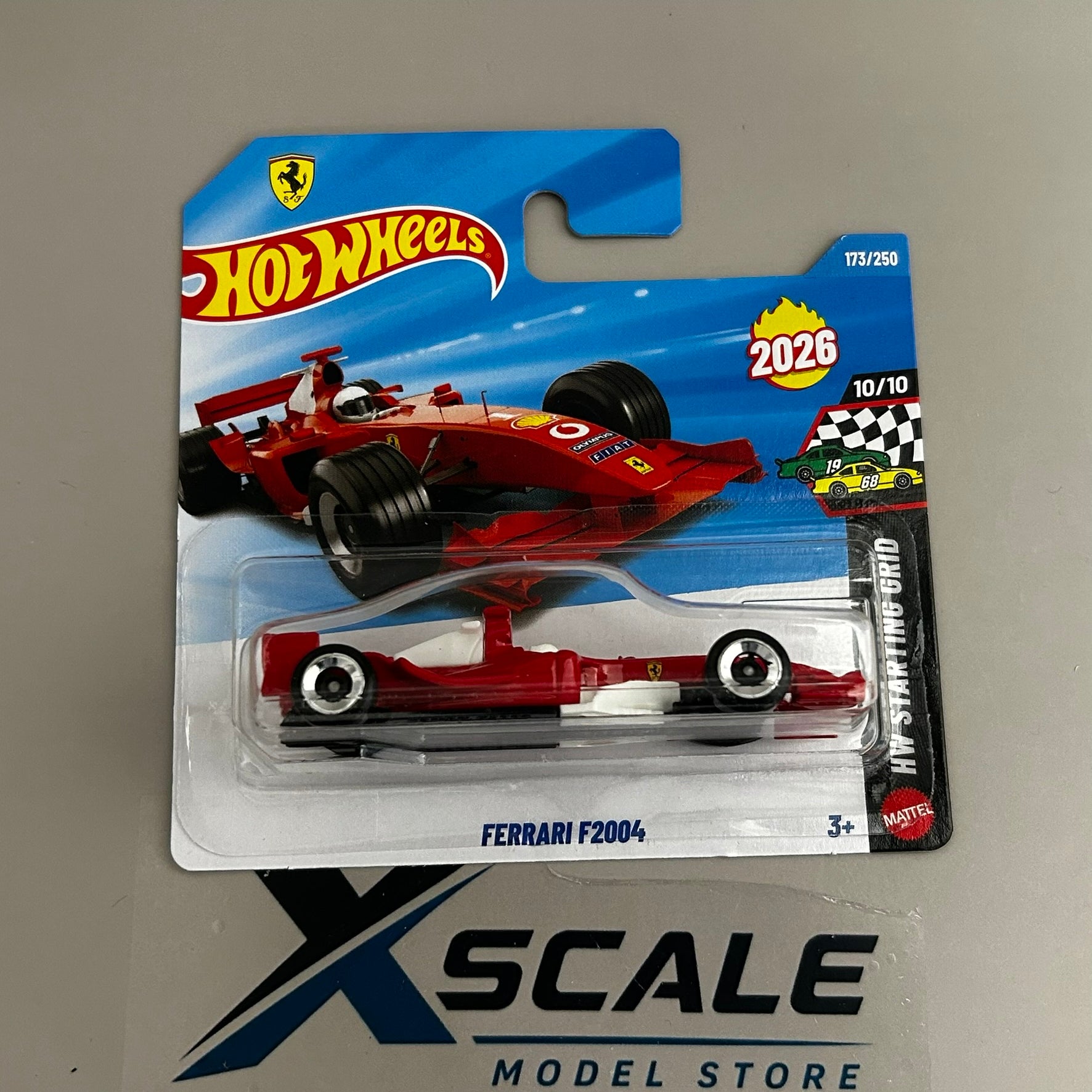 Hot Wheels 2026 M 1/64 Ferrari F2004