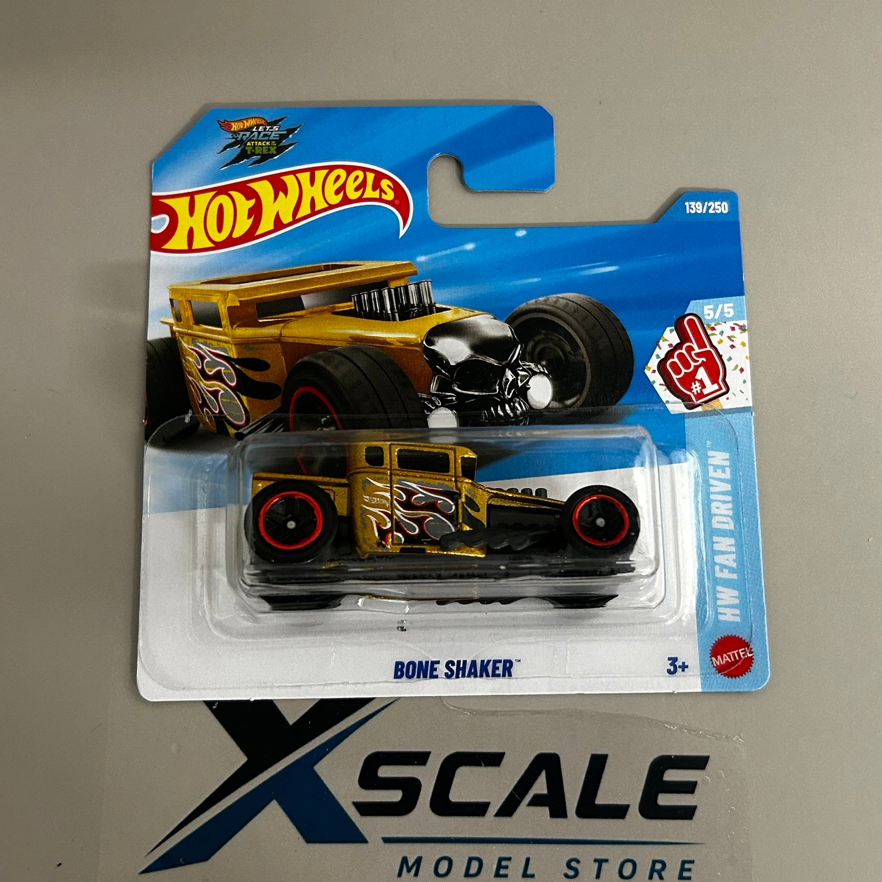 Hot Wheels 2026 M 1/64 Fan Driven Bone Shaker