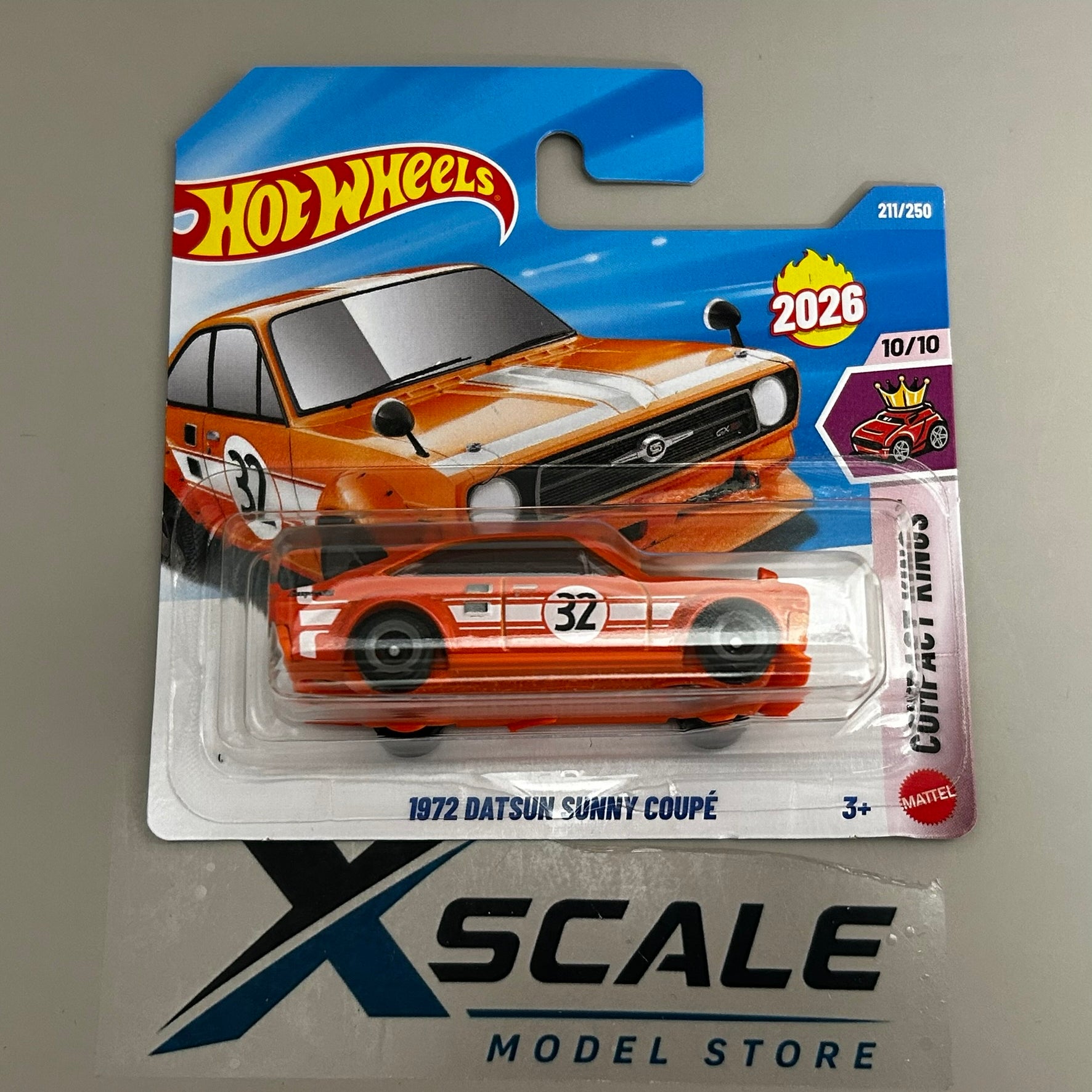 Hot Wheels 2026 L 1/64 Datsun 1972 Sunny Coupe