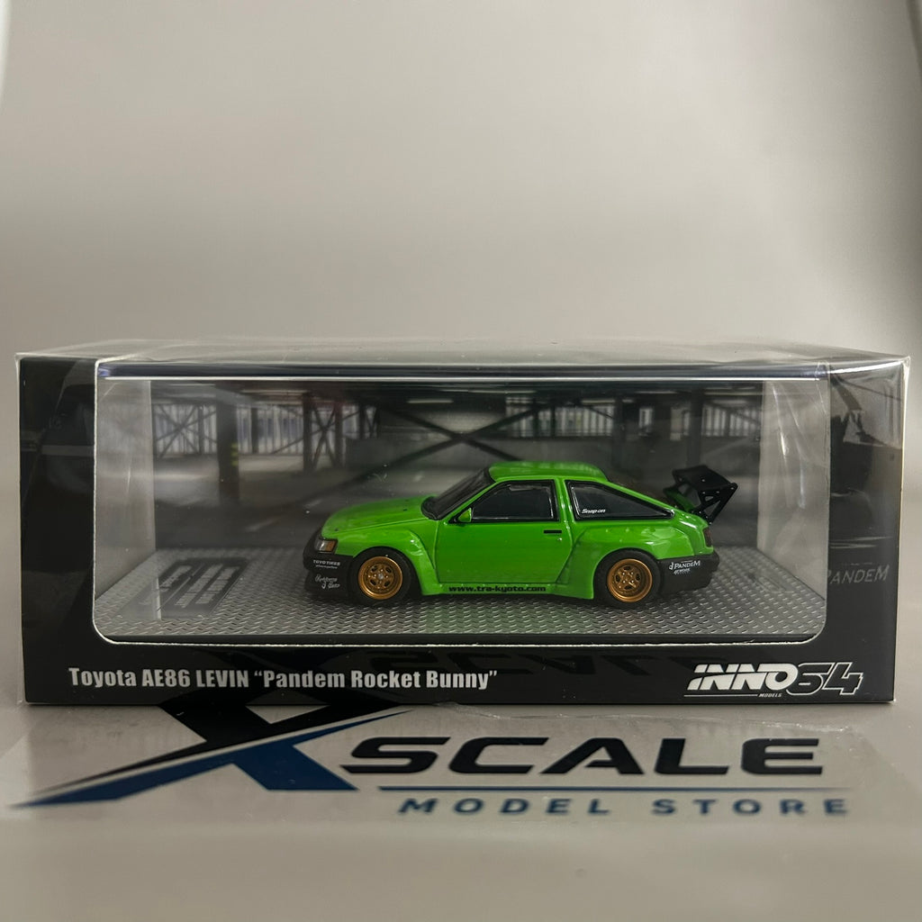 Inno64 1/64 Toyota AE86 Pandem Rocket Bunny Green