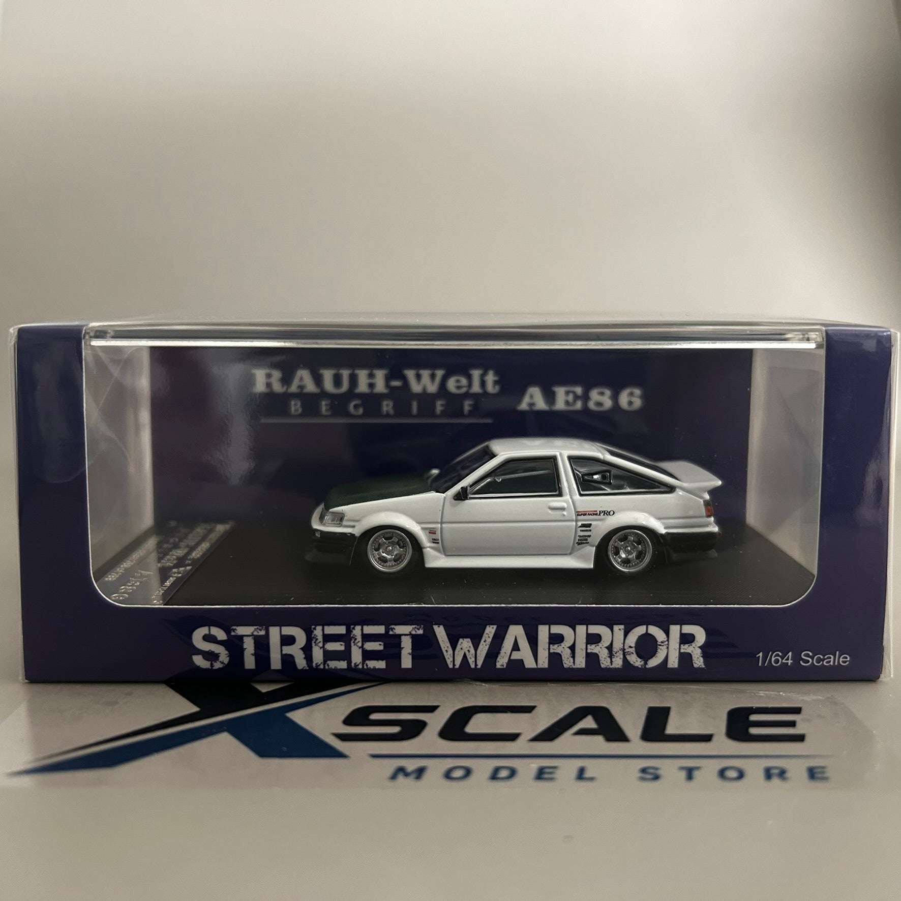 Street Weapon/Warrior 1/64 Toyota Ae86 White