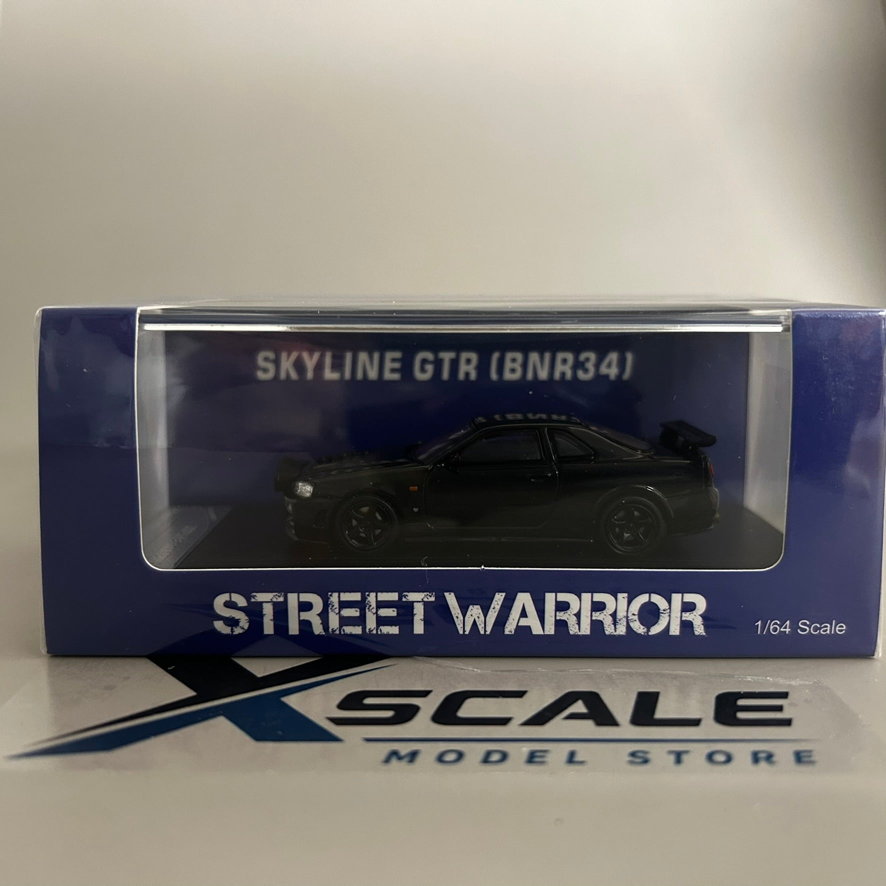 Street Weapon/Warrior 1/64 Nissan Skyline R34 Black