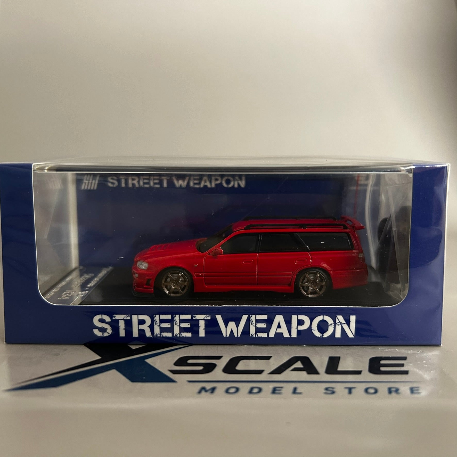 Street Weapon/Warrior 1/64 Nissan Skyline R34 Wagon Red
