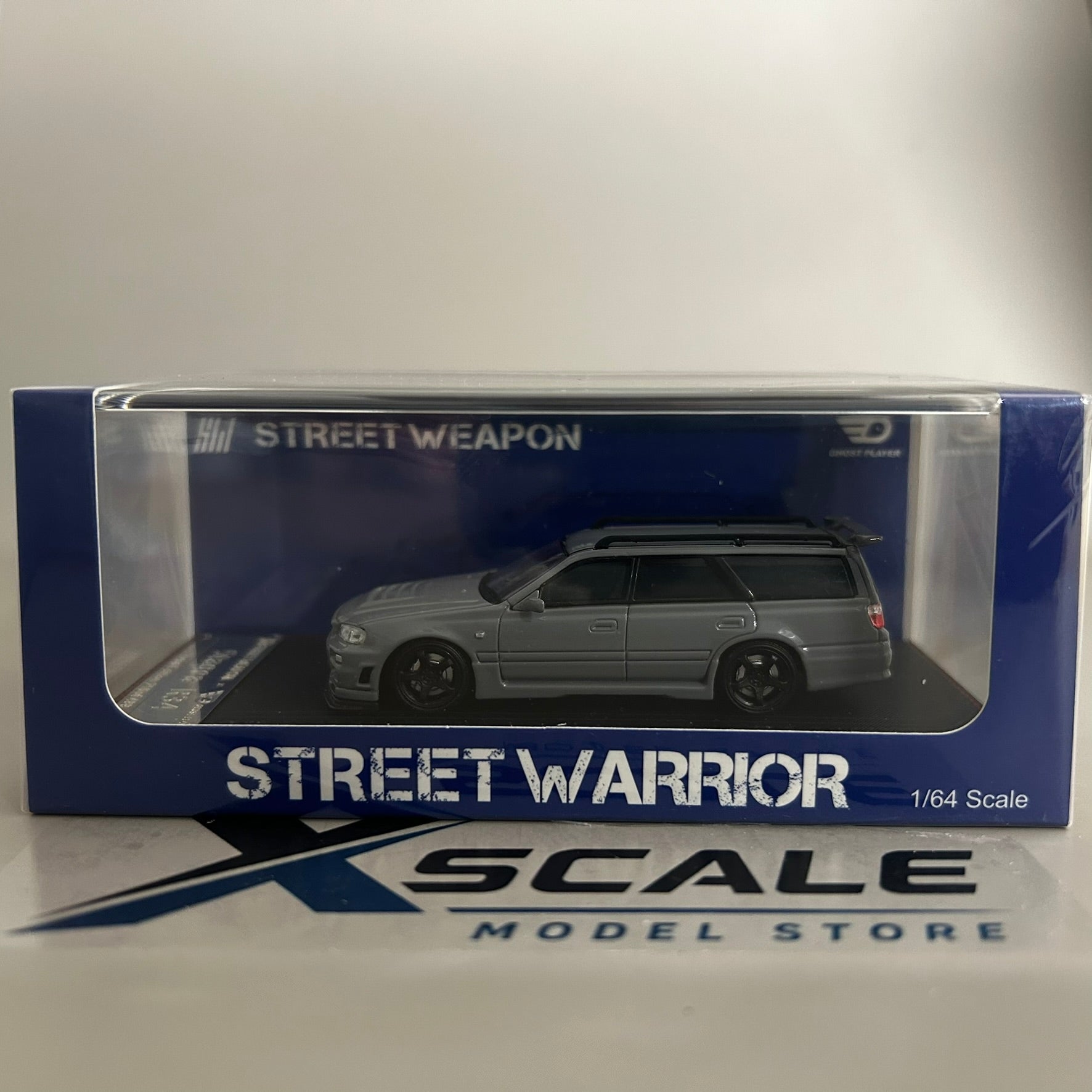 Street Weapon/Warrior 1/64 Nissan Skyline R34 Wagon Grey