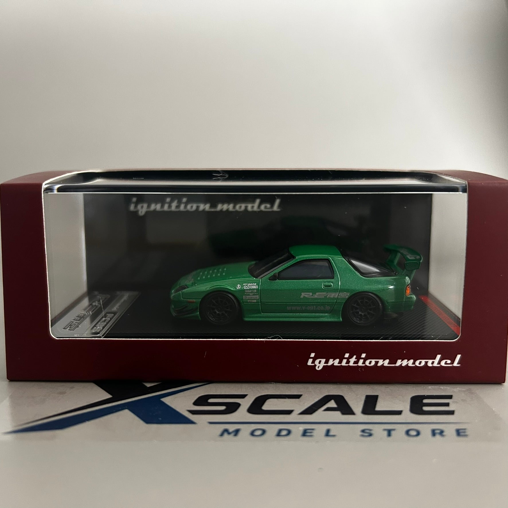 Ignition Model 1/64 Mazda RX7 RE Amemiya Green