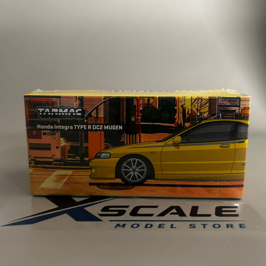 Tarmac Works 1/64 Honda Integra Type R DC2 Mugen Yellow