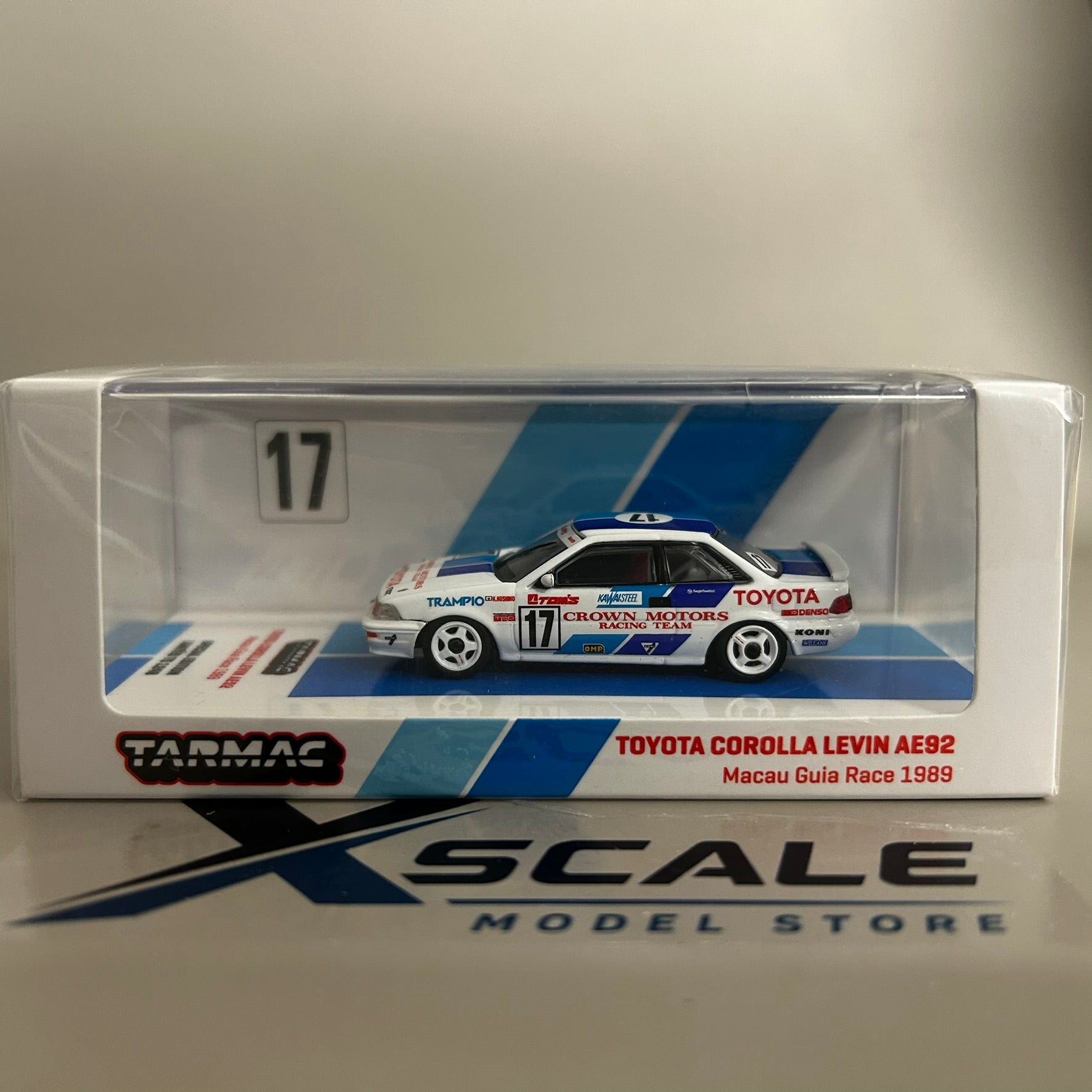 Tarmac Works 1/64 Toyota Corolla Levin AE92 Macau 1989
