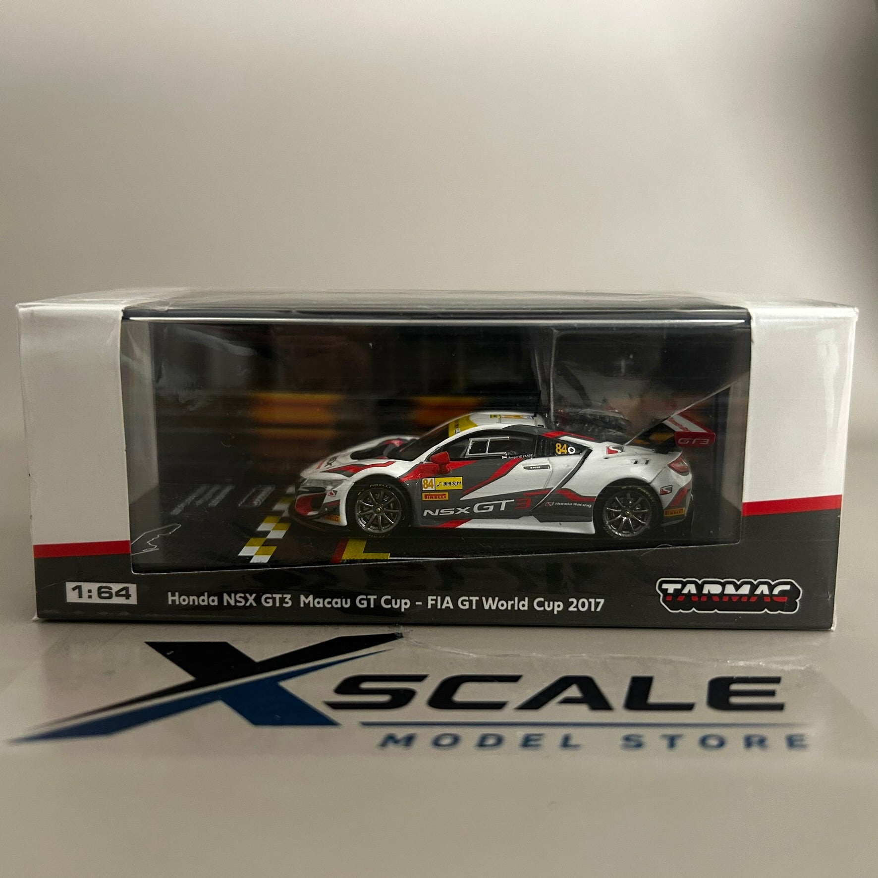 Tarmac Works 1/64 Honda NSX GT3 Macau GT Cup 2017