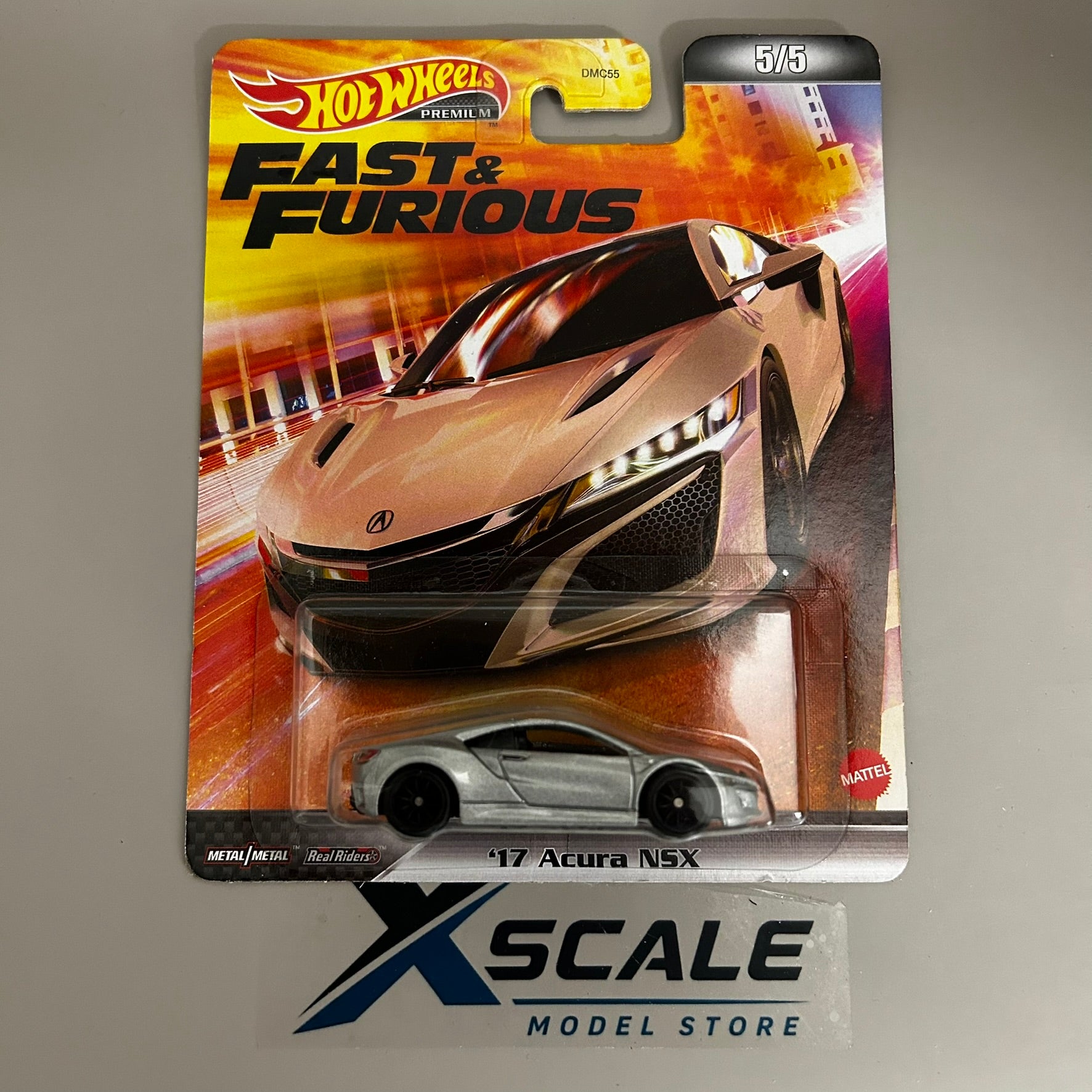 Premium Fast & Furious Hot Wheels 1/64 17 Acura NSX