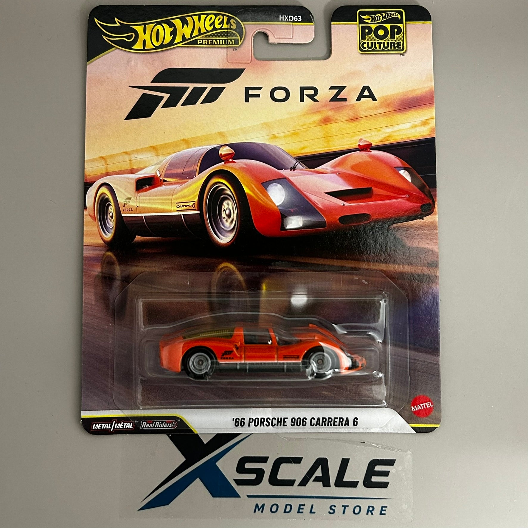 Premium Hot Wheels Pop Culture 1/64 Forza Porsche 906 Carrera 66