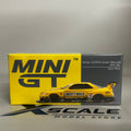 Mini GT 1/64 #1182 Nissan Skyline LB-ER34 Super Silhouette Yellow