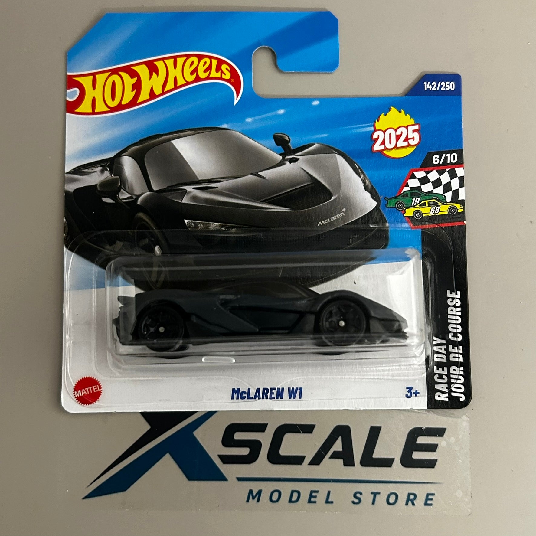 Hot Wheels 1/64 Mclaren W1 Black