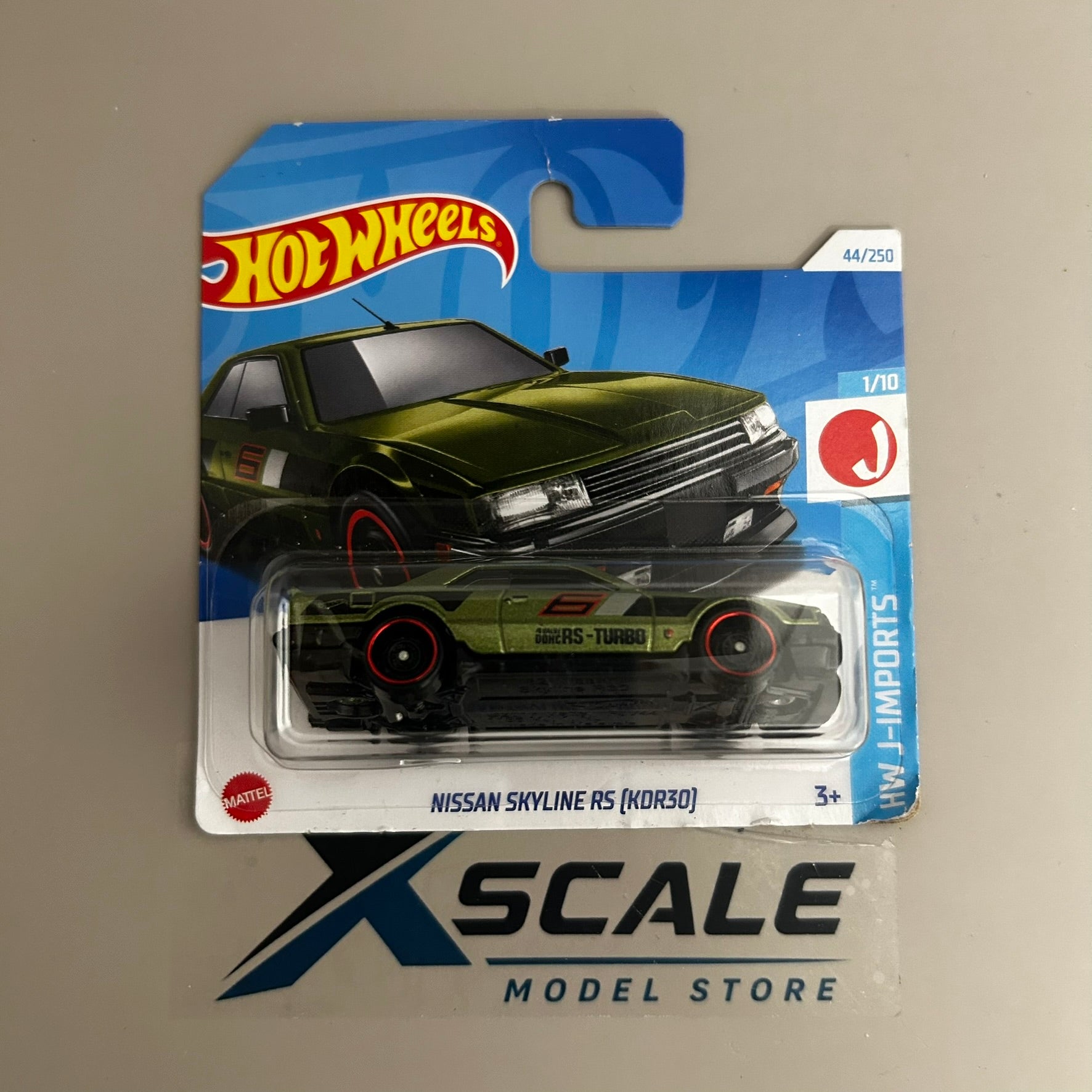 Hot Wheels 1/64 Nissan Skyline RS R30 Green