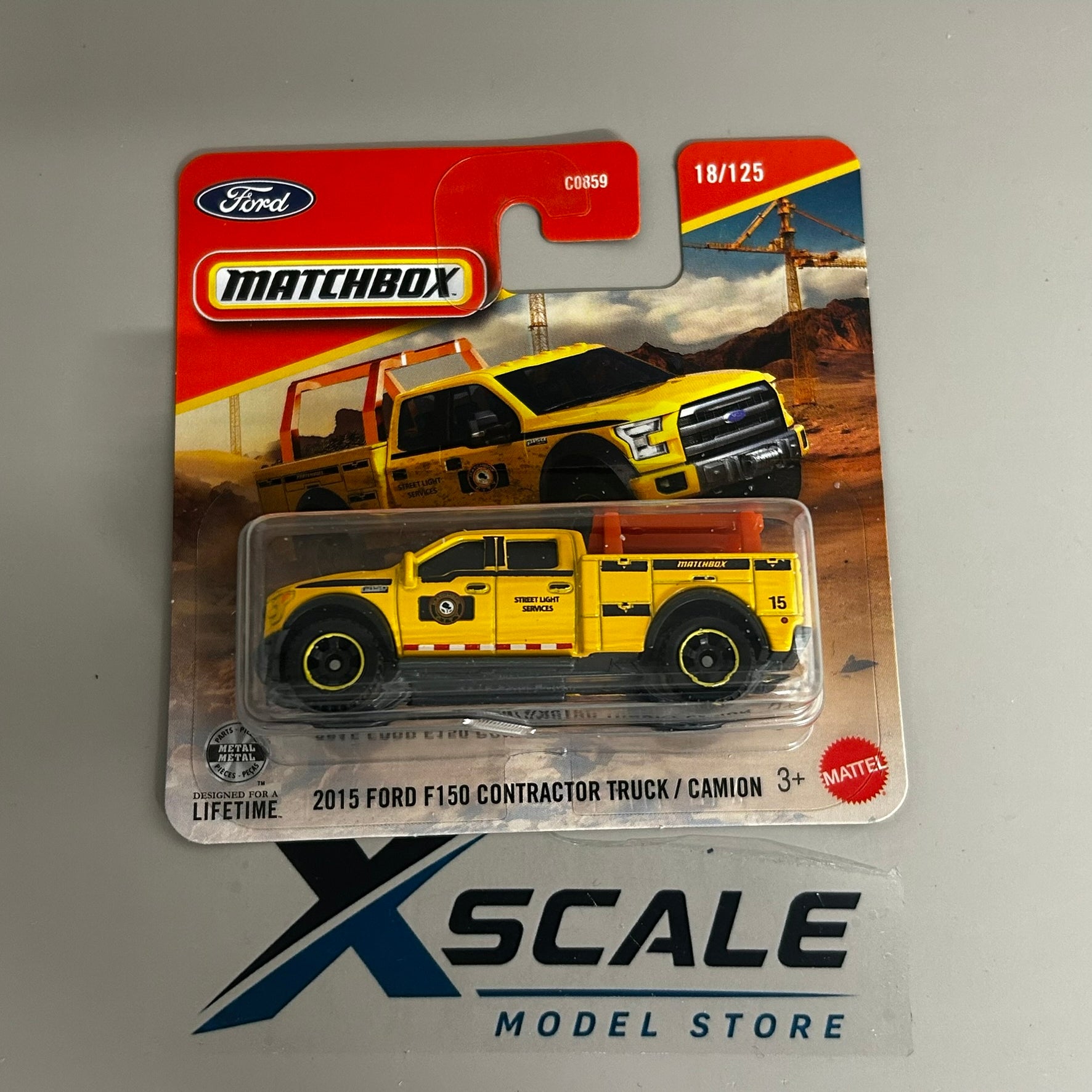 Matchbox 1/64 Ford F150 Contractor Truck