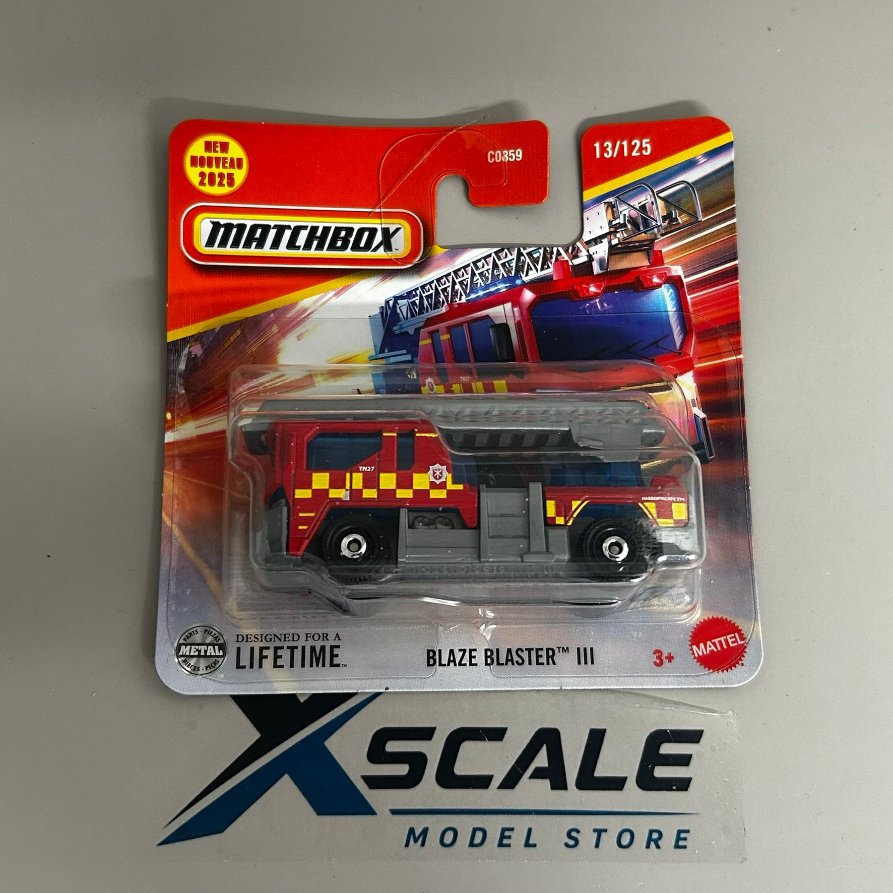 Matchbox 1/64 Blaze Blaster III Firetruck