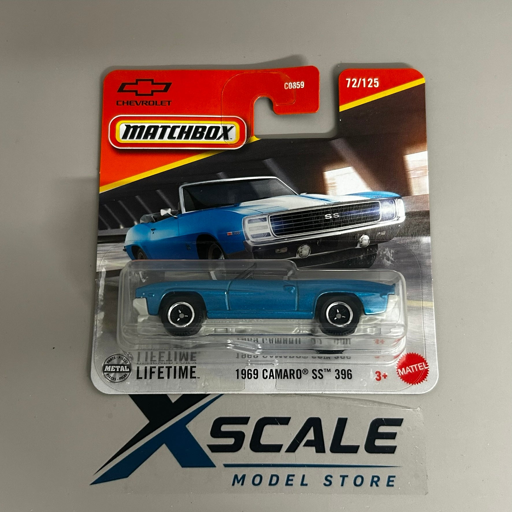 Matchbox 1/64 1969 Camaro SS 396
