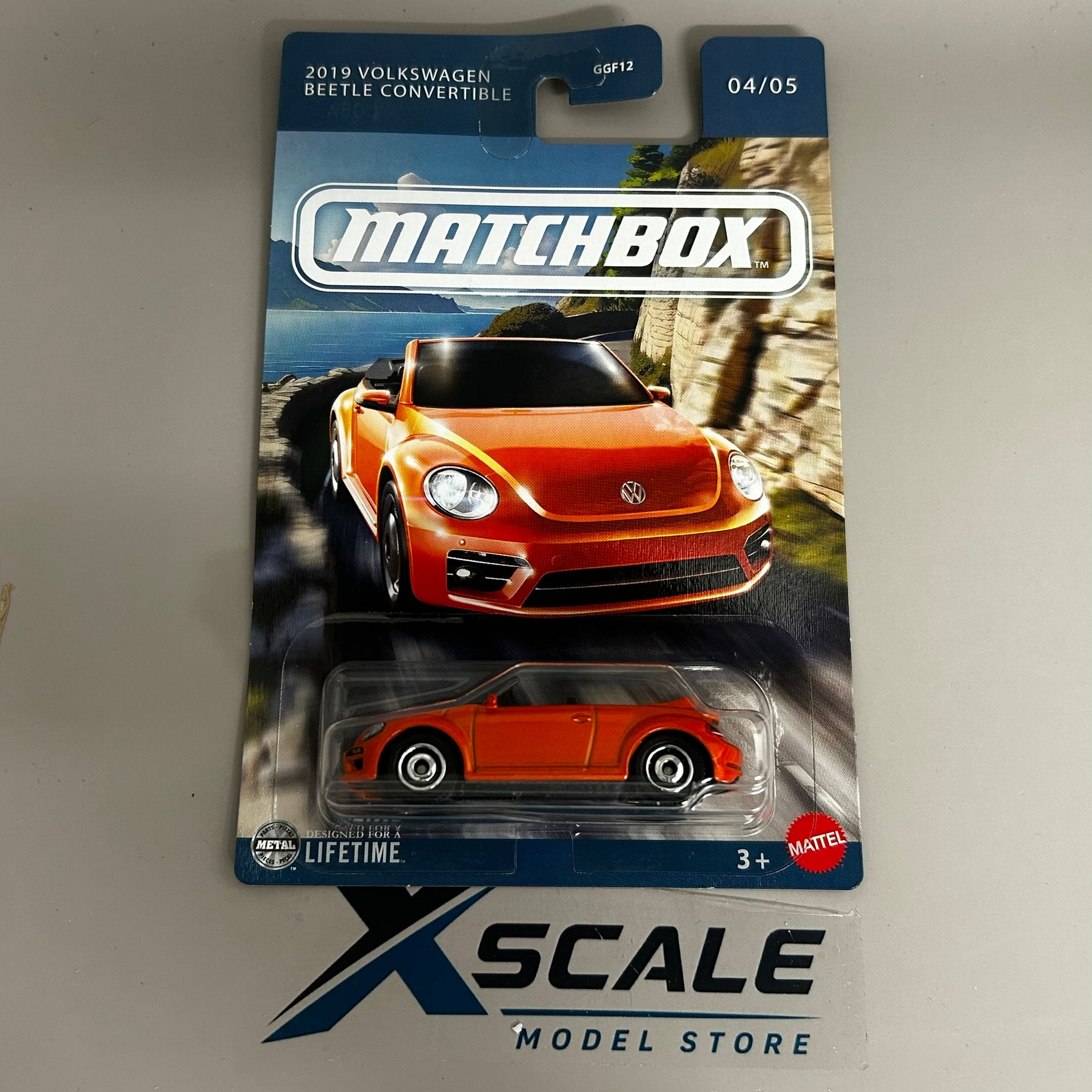 Matchbox 1/64 Volkswagen Beetle Convertible 2019