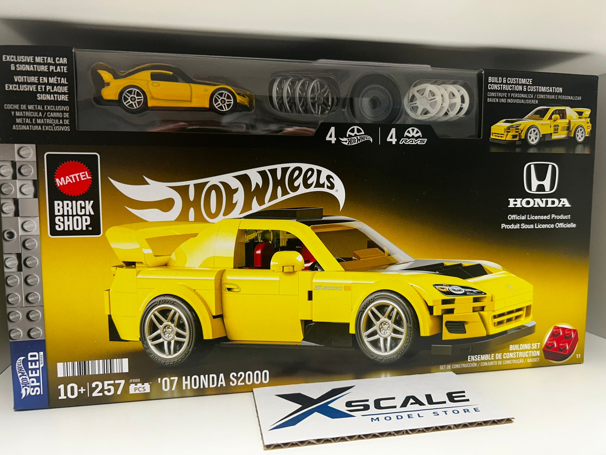 Hot Wheels Brick Shop Honda 07 S2000