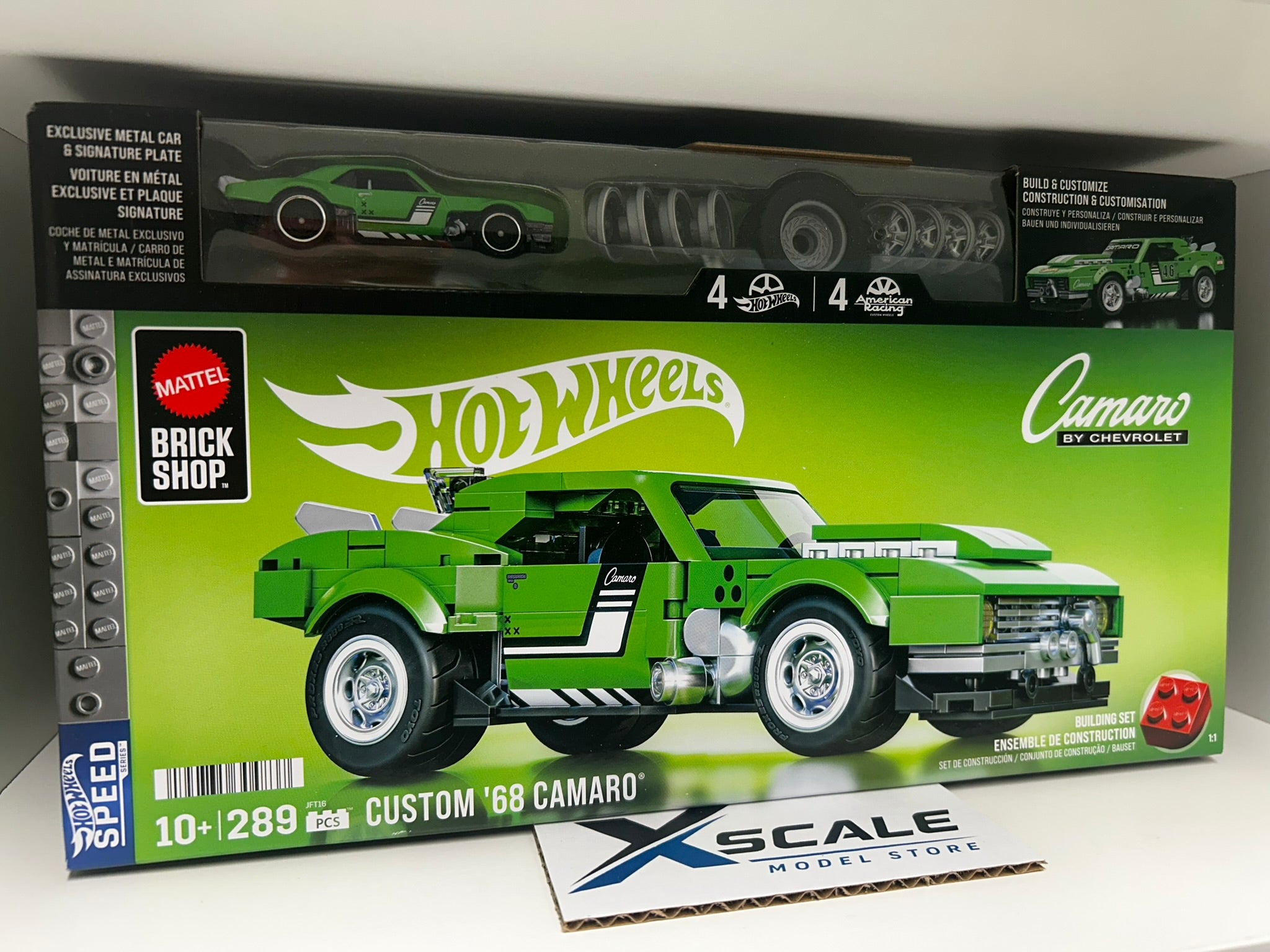 Hot Wheels Brick Shop Custom 68 Camaro