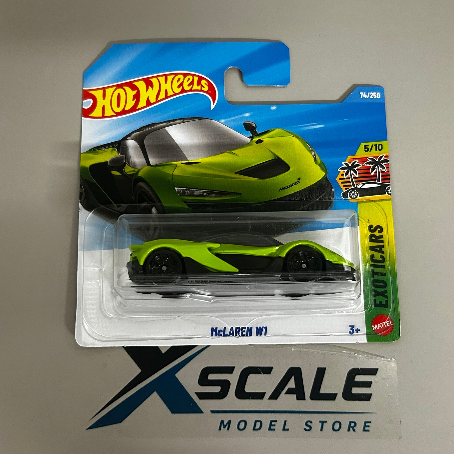 Hot Wheels 2026 N 1/64 Mclaren W1 Green