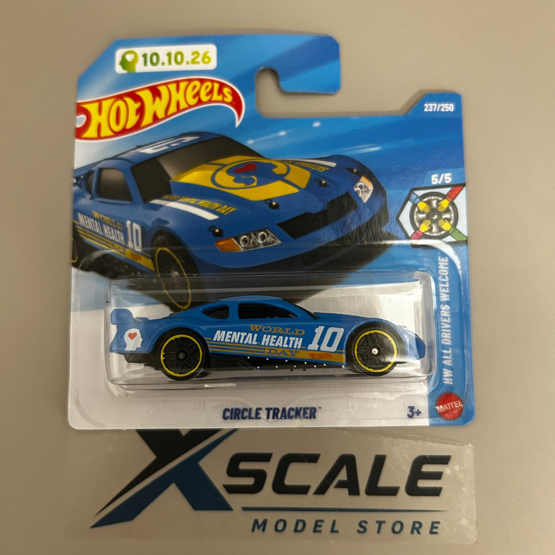 Hot Wheels 2026 N 1/64 All Driver Welcome Circle Tracker Mental Health