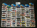 #25 Hot Wheels x72 CARS 1:64 CLEARANCE JOBLOT BUNDLE *NO DUPLICATES*