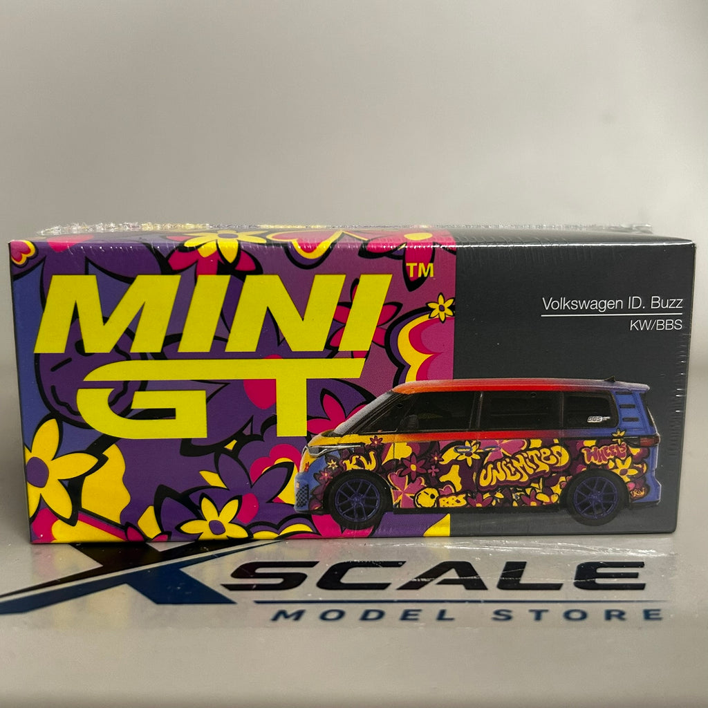 Mini GT 1/64 #1159 VOLKSWAGEN ID.BUZZ KW/BBS