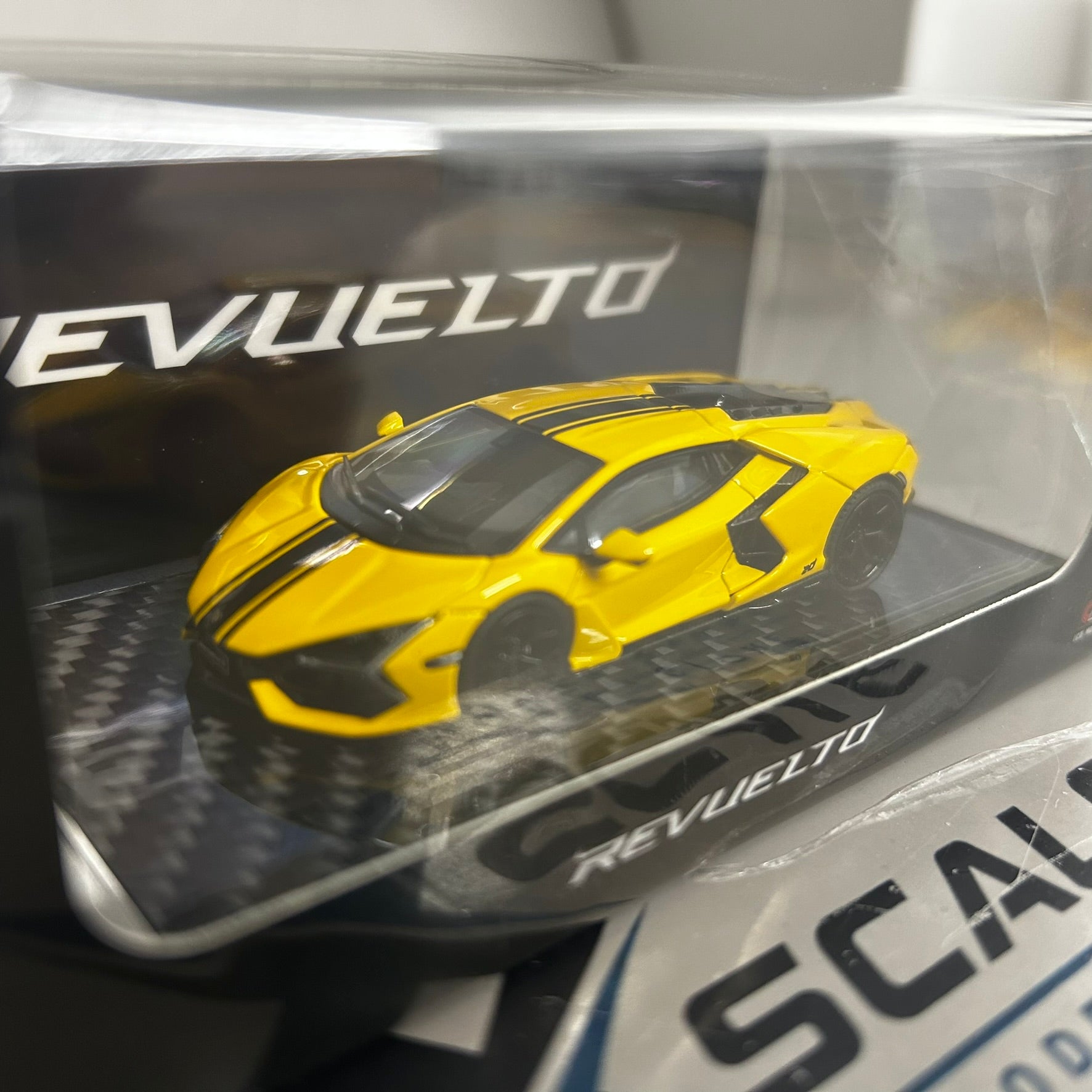 LCD Models 1/64 Lamborghini Revuelto 20th Anniversary Yellow
