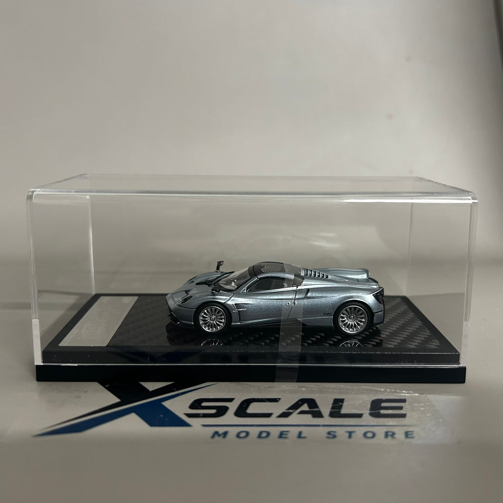 LCD Models 1/64 Pagani Huayra Roadster Ice Blue