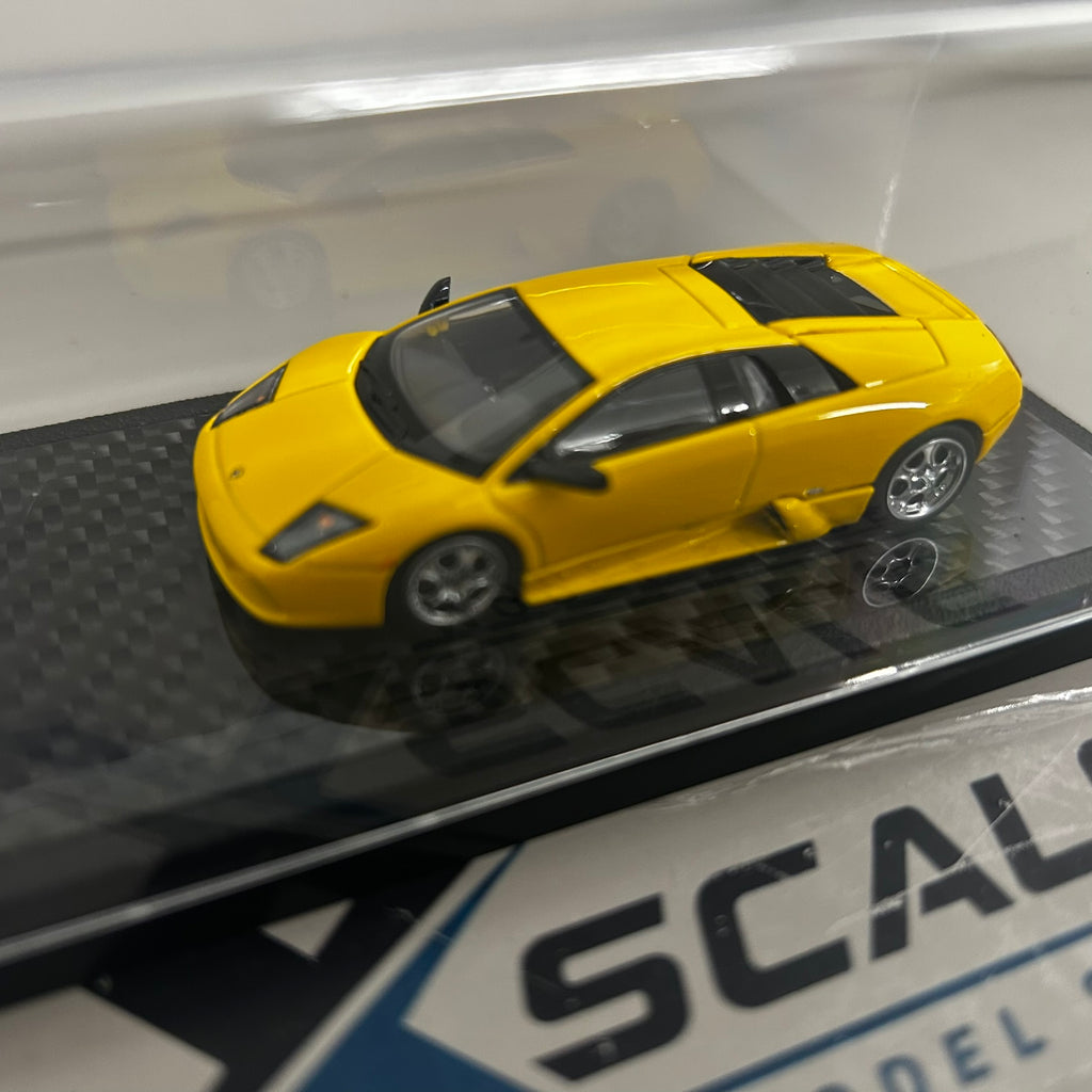 LCD Models 1/64 Lamborghini Murcielago Yellow Limited Edition