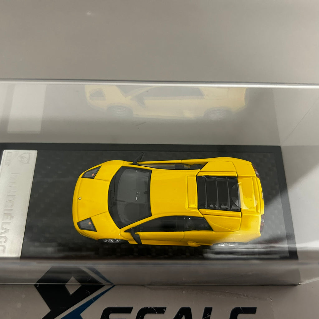 LCD Models 1/64 Lamborghini Murcielago Yellow Limited Edition