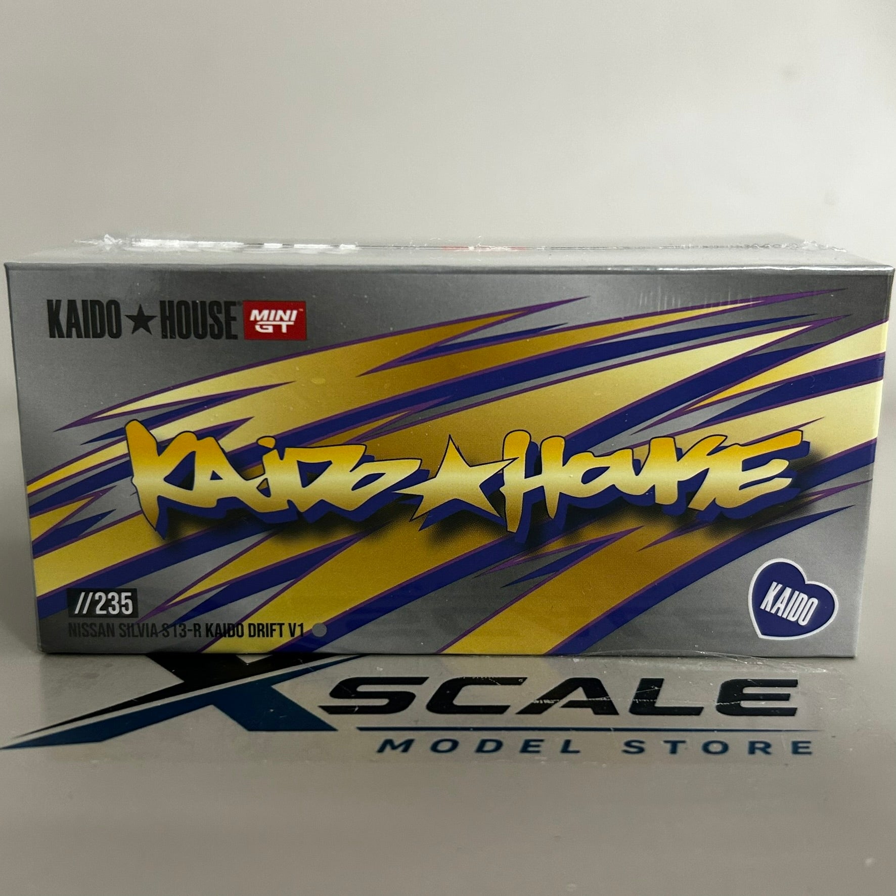 Mini GT Kaido House 1/64 NISSAN SILVIA S13 KAIDO HOUSE DRIFT V1