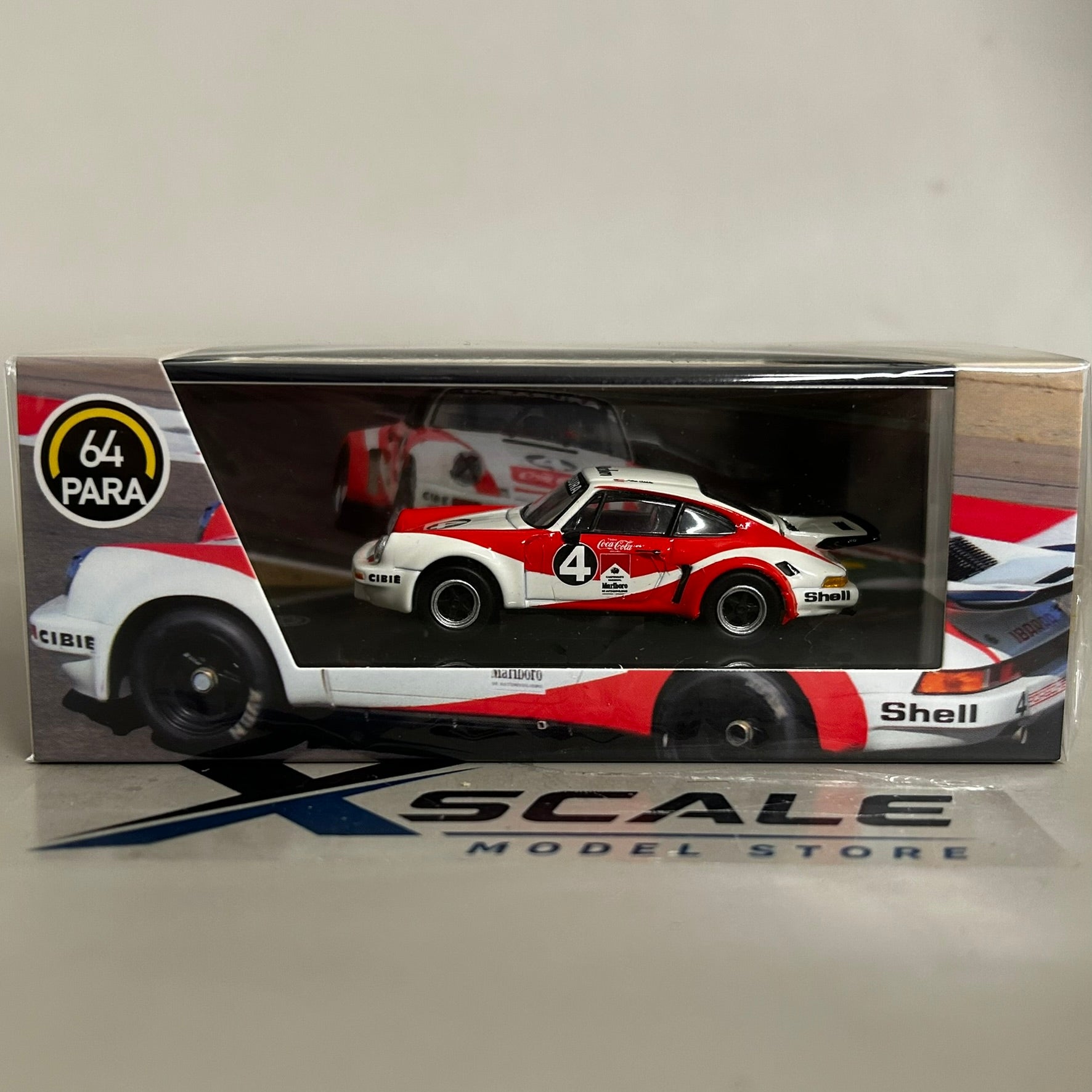 Para64 1/64 Porsche CARRERA RSR EQUADOR FERNANDO MADERA 1976