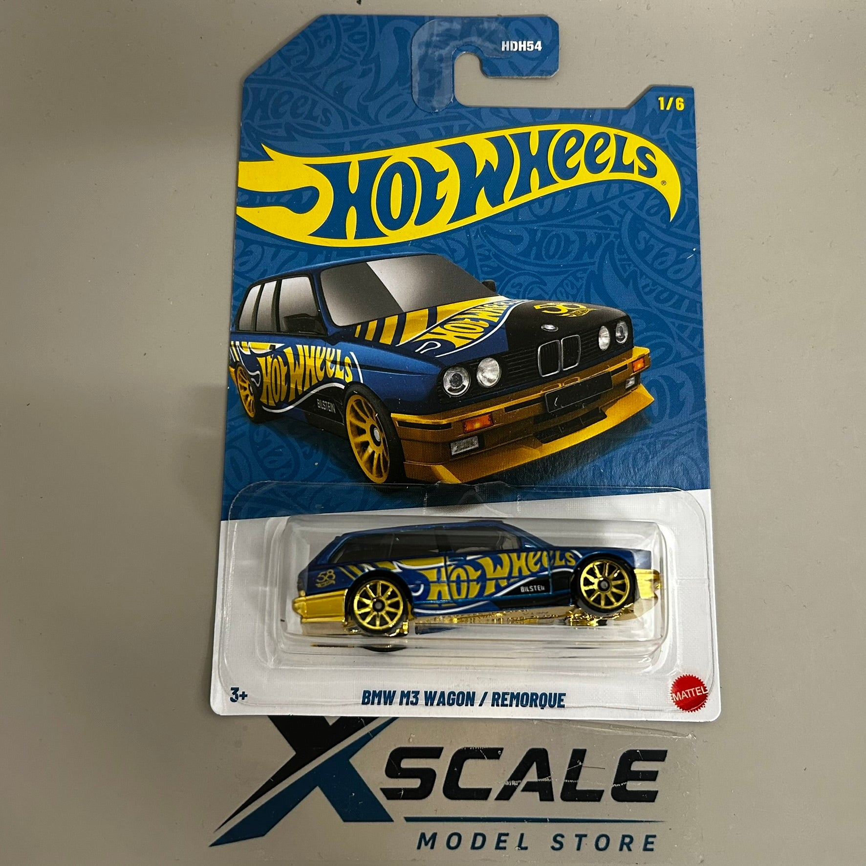 Silver Series Hot Wheels 1/64 58th Anniversary BMW M3 Wagon