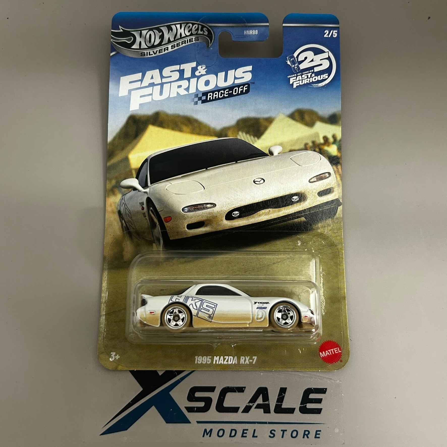 Fast & Furious Hot Wheels 1/64 1995 Mazda RX7