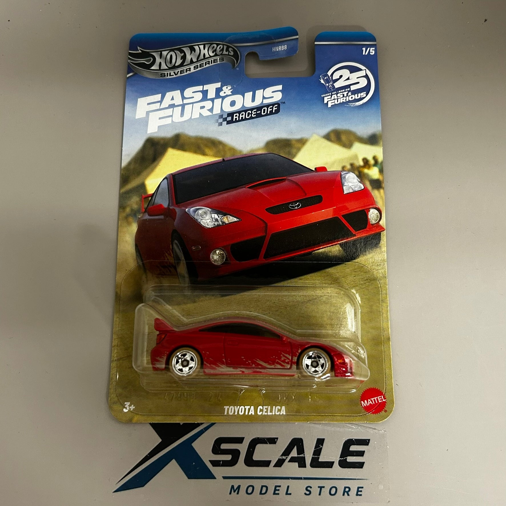 Fast & Furious Hot Wheels 1/64 Toyota Celica